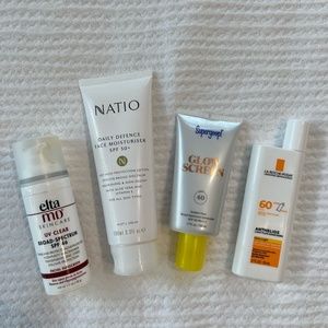 Sunscreen Bundle Elta MD, Supergroup, La Roche Posay, Natio